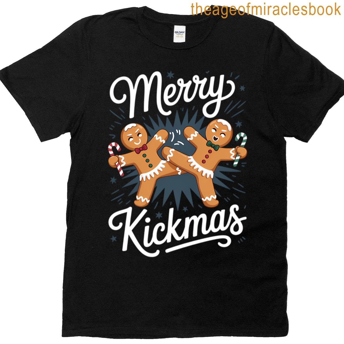 Merry Xmas Funny Gingerbread T-shirt