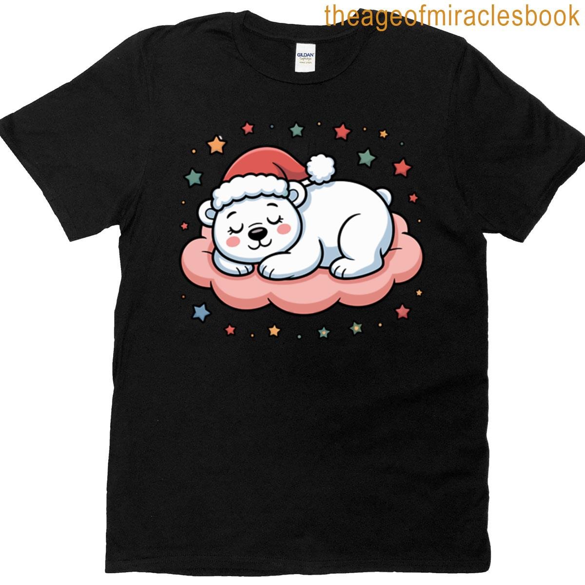 Polar Bear Sleeping On A Cloud T-shirt