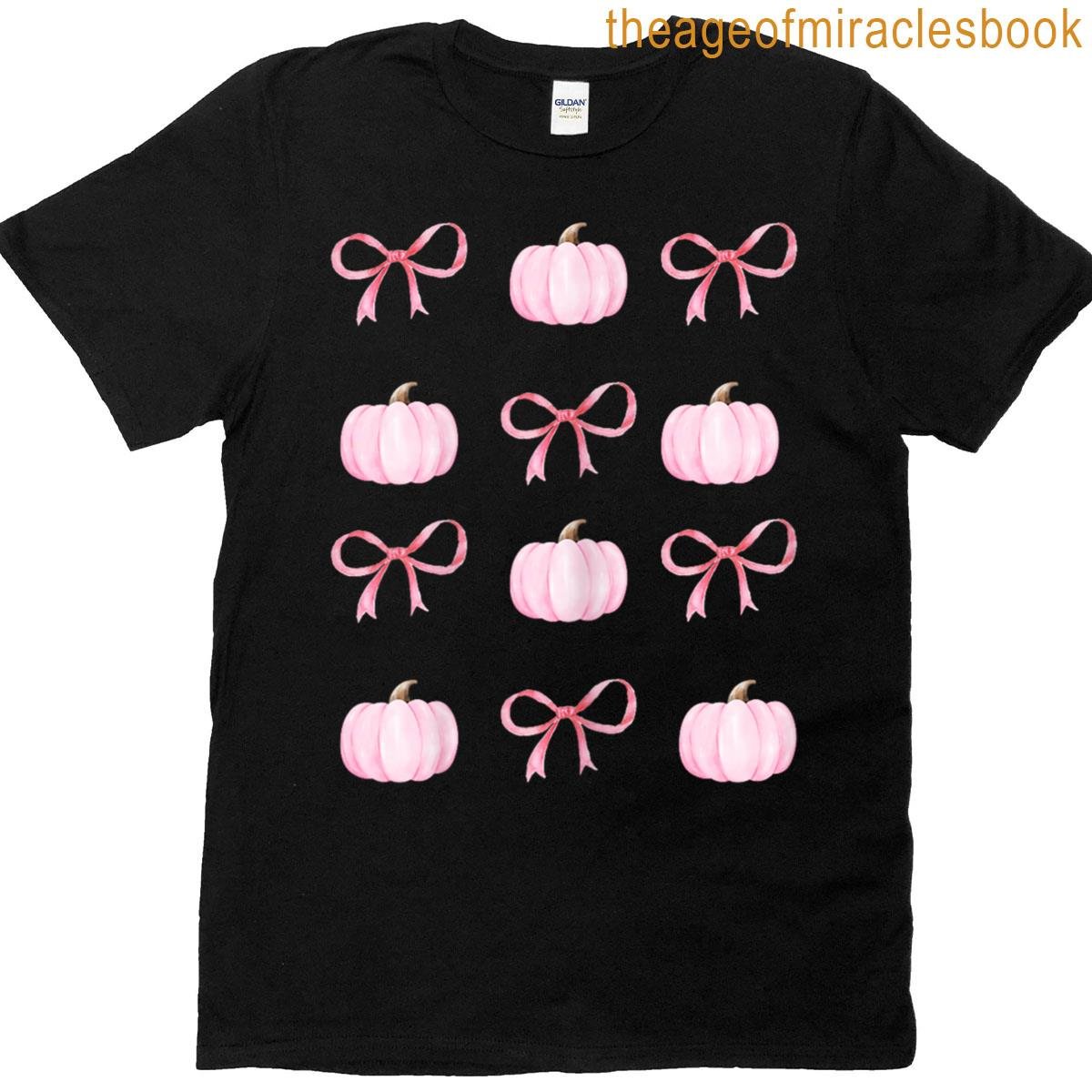 Pretty Pink Pumpkins T-shirt