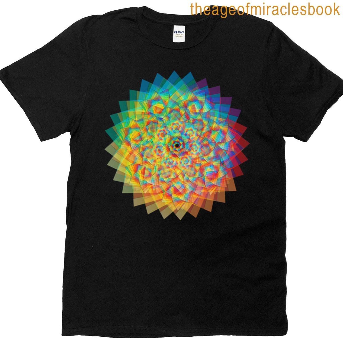 Rainbow Vortex T-shirt