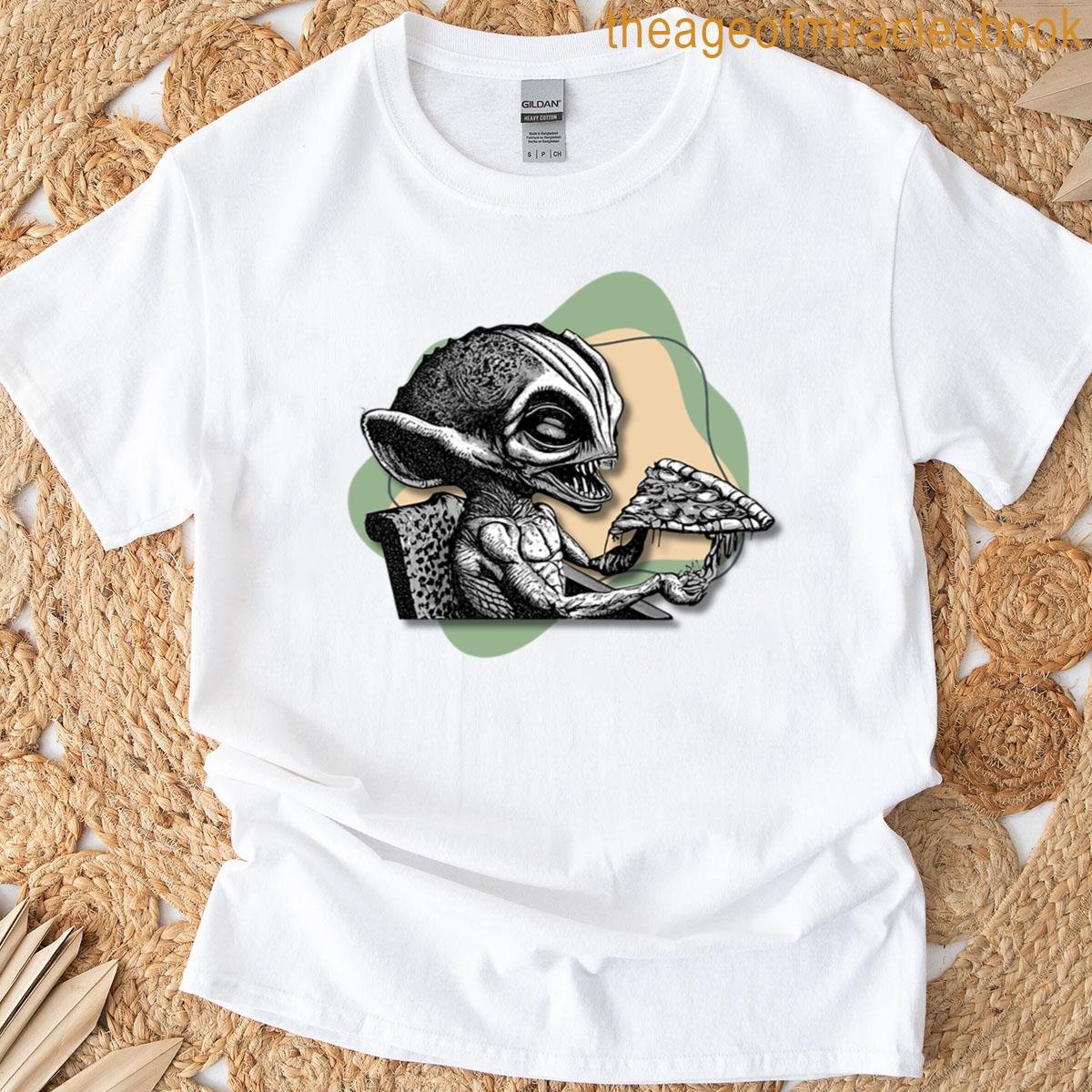 Space Pizza Tee T-shirt