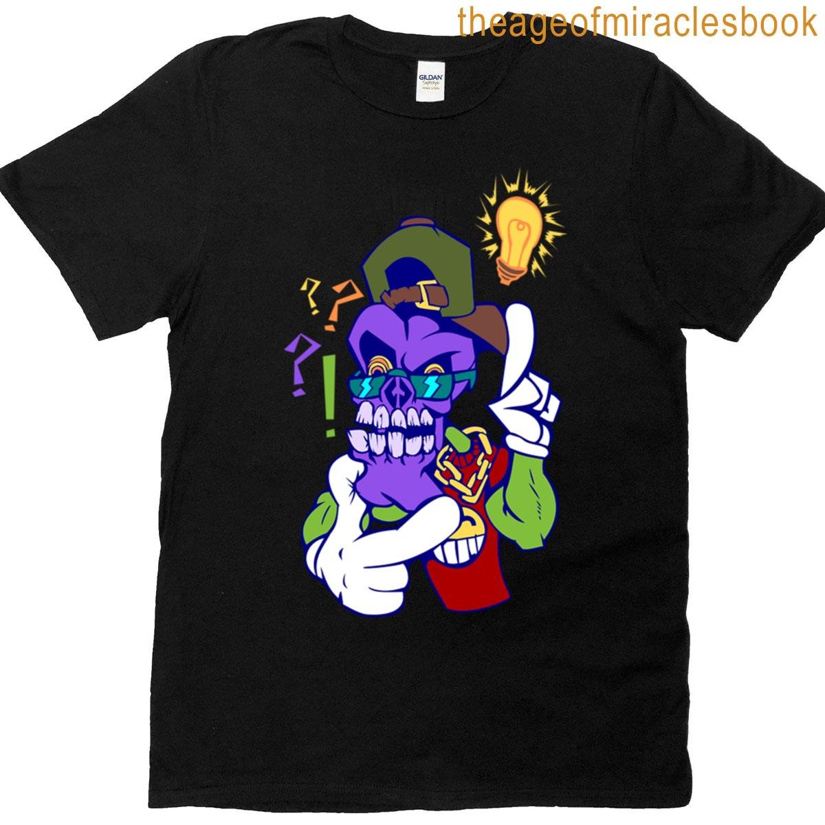 Thinking Hip Hop Skeleman T-shirt