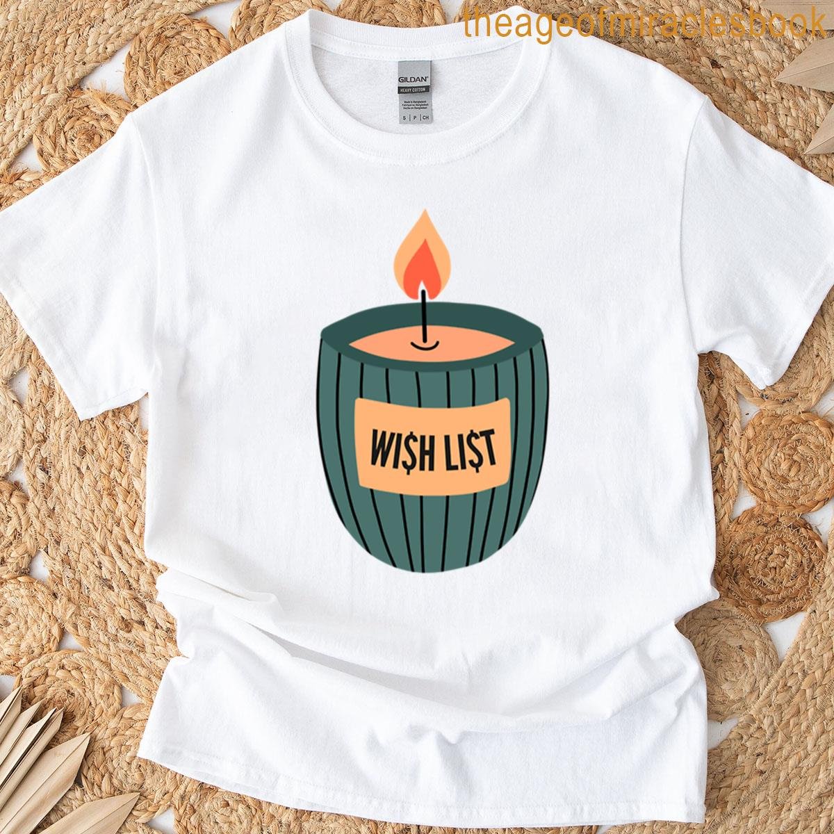Wish List Candle – Tloas T-shirt