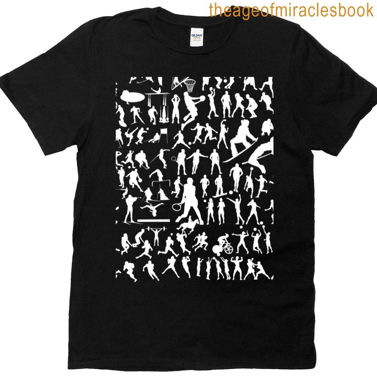 All Sports Pattern T-shirt