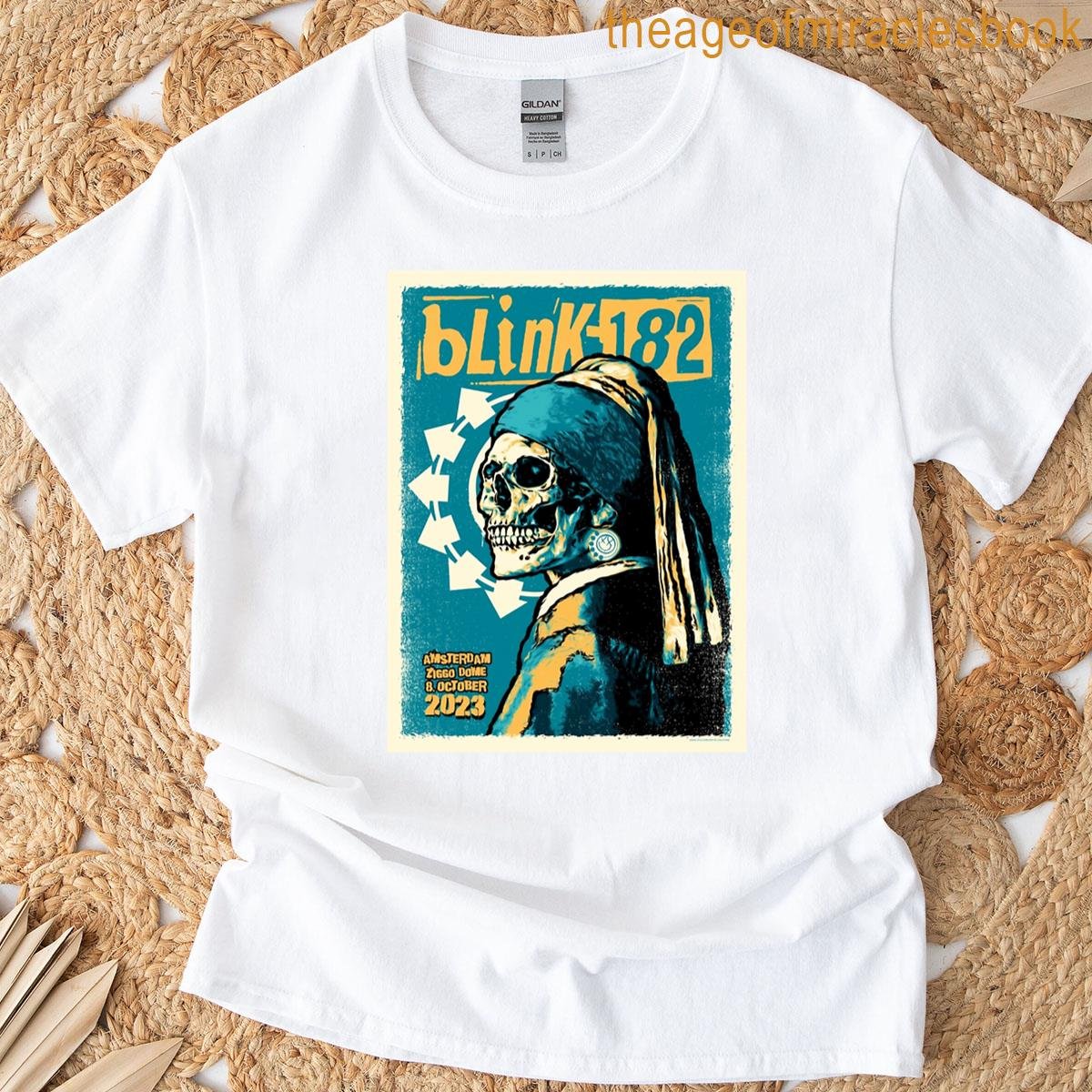 Amsterdam Blink 182 Design T-shirt