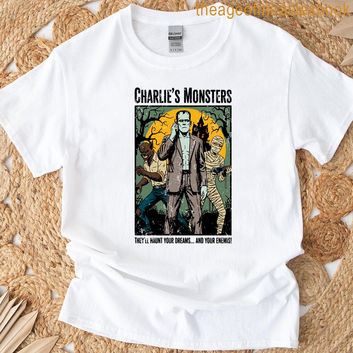 Charlie’s Monsters Poster T-shirt