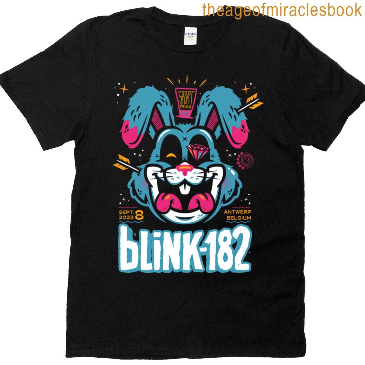 Cool Blink 182 Design T-shirt