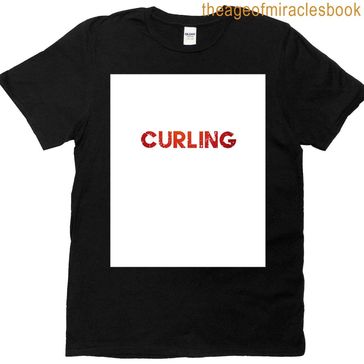 Curling Graphic T-shirt