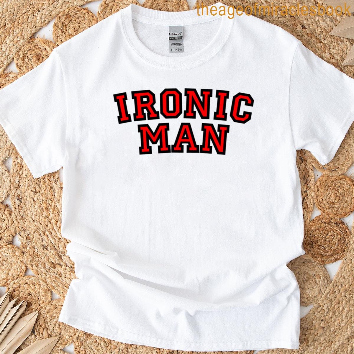 Ironic Man Oversized T-shirt