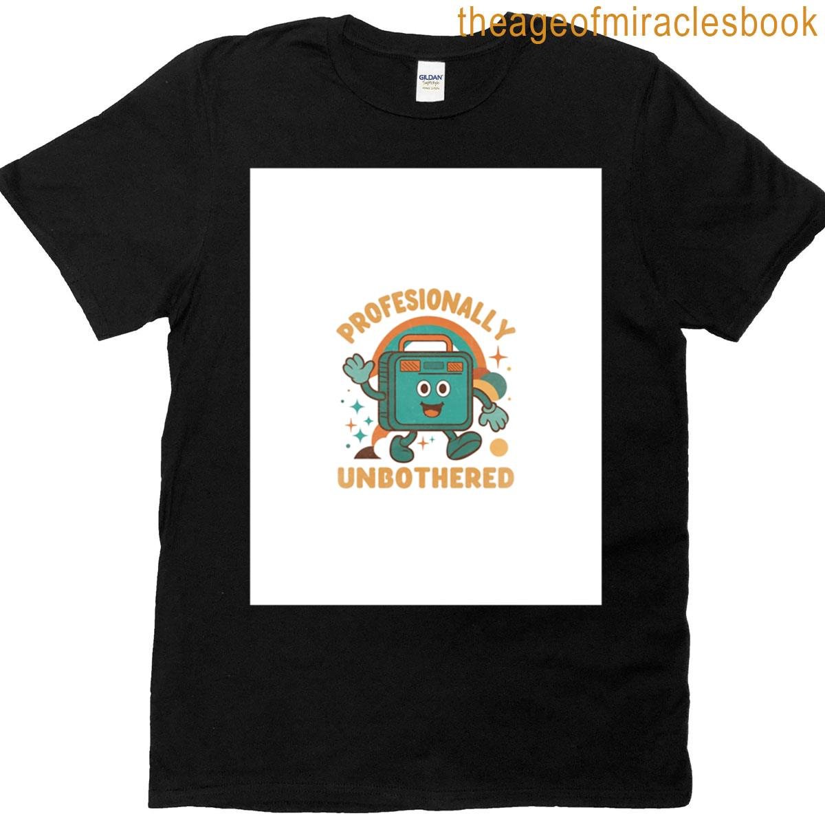 Professionally Unbothered Graphic T-shirt