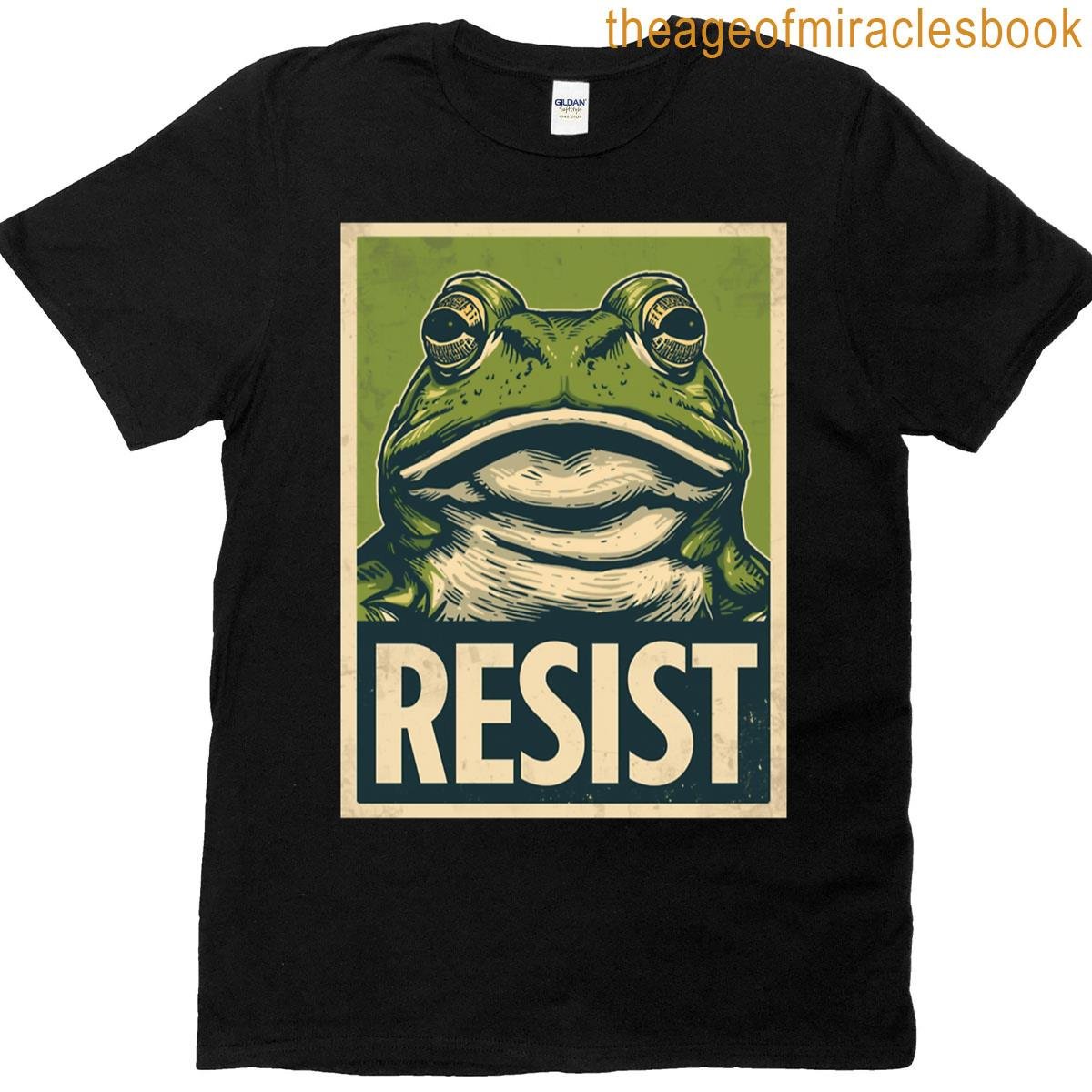 Resist Frog Baby T-shirt