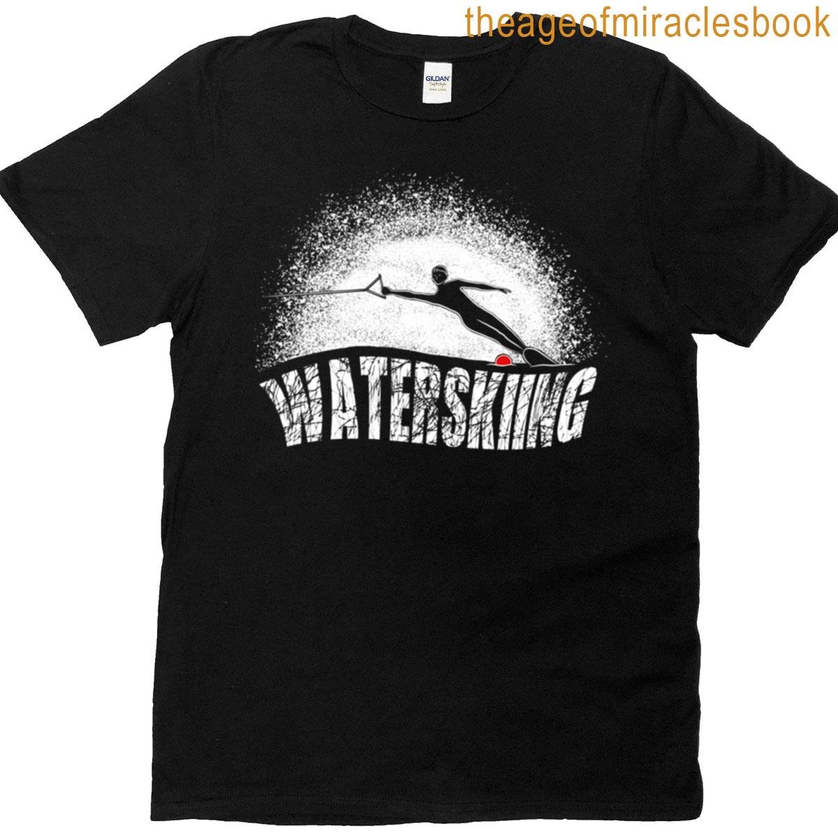Slalom Water Skier Active T-shirt