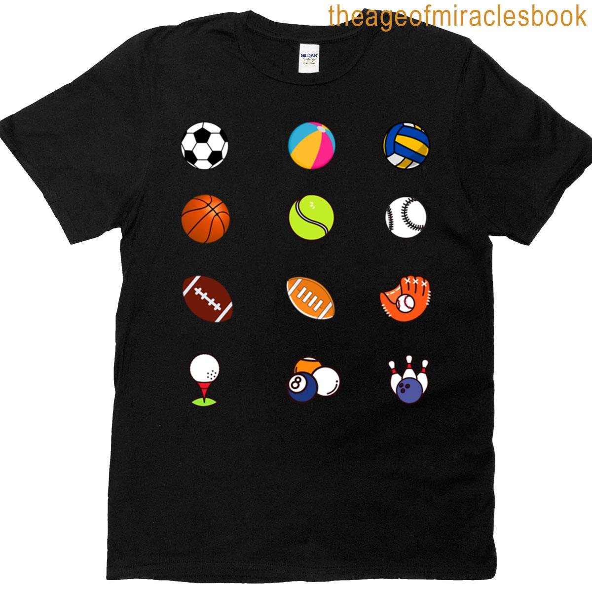 Sports Balls T-shirt