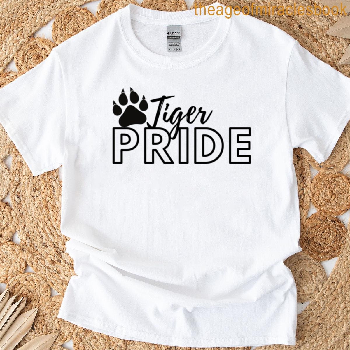 Tiger Pride Design Oversized T-shirt