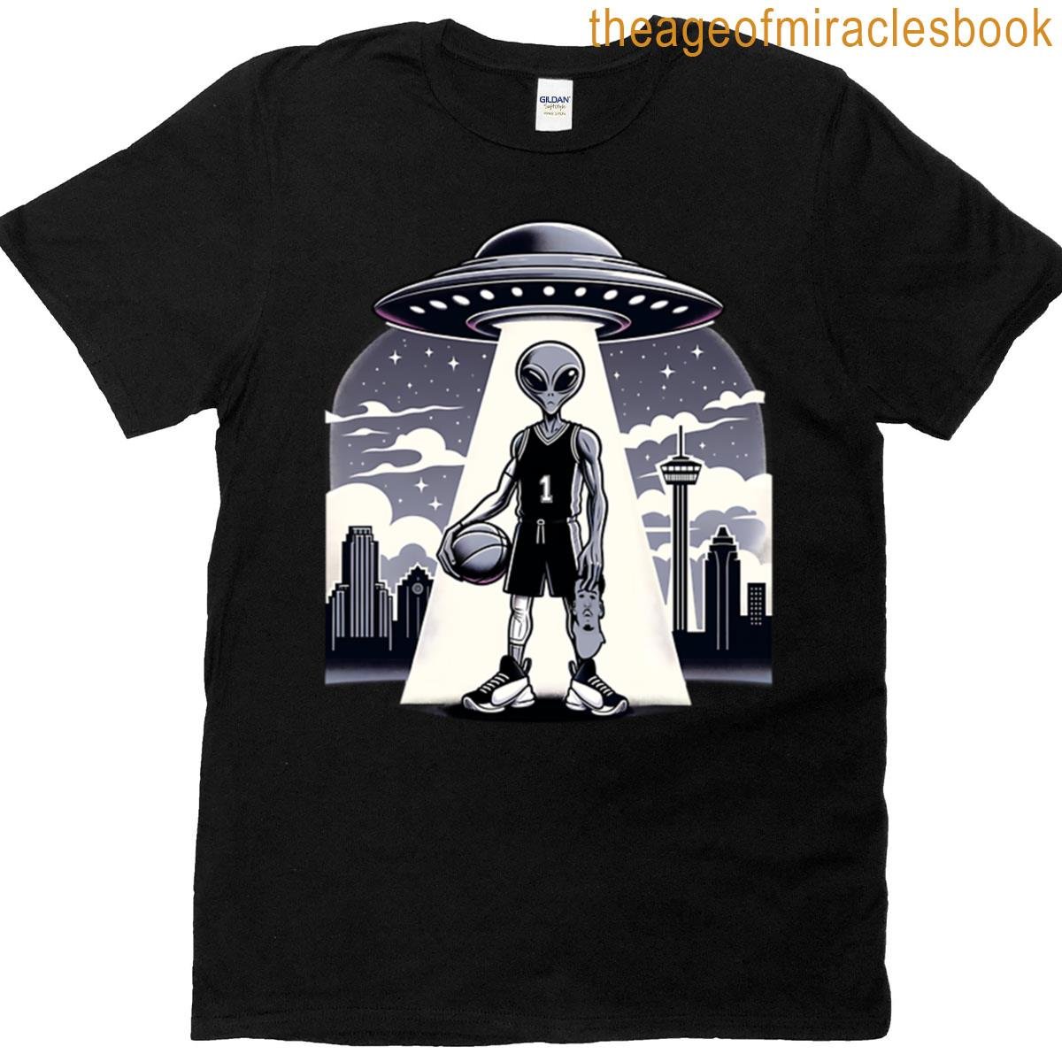 Wemby Alien Mask Off T-shirt