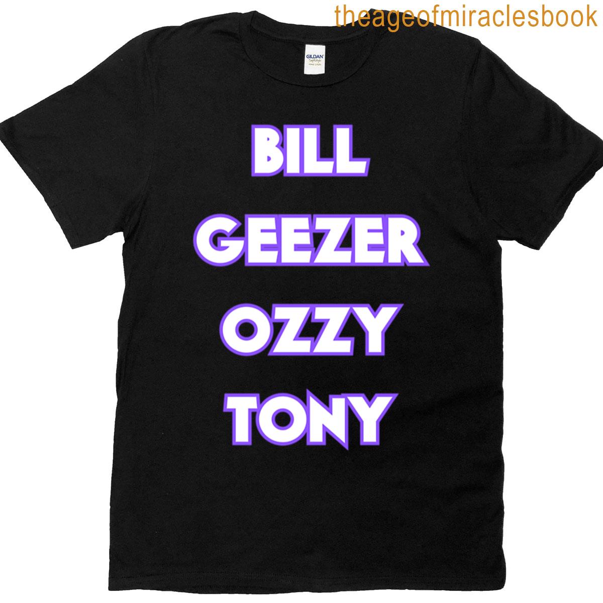 Black Sabbath – Original Line Up T-shirt