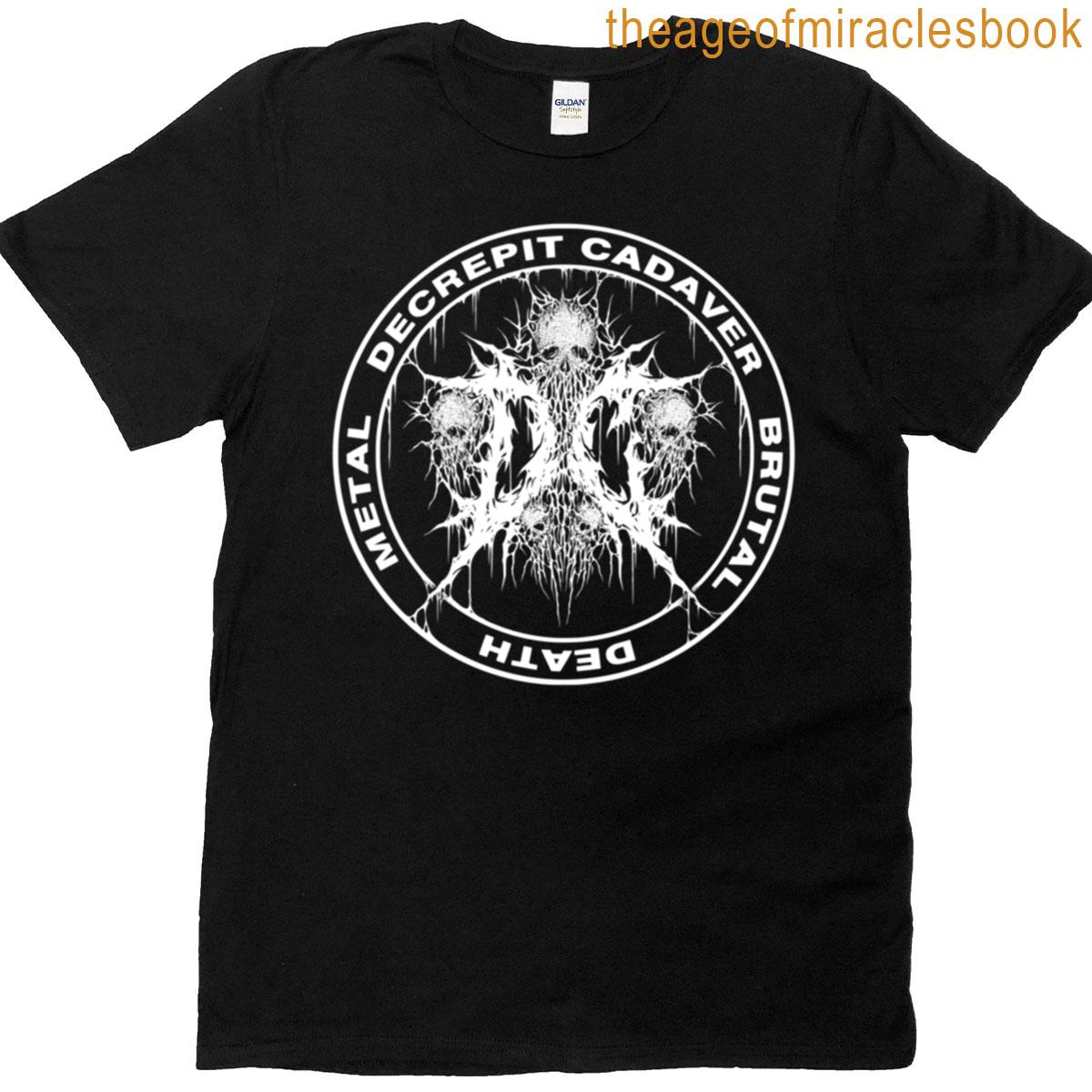 Decrepit Cadaver Hd Logo T-shirt