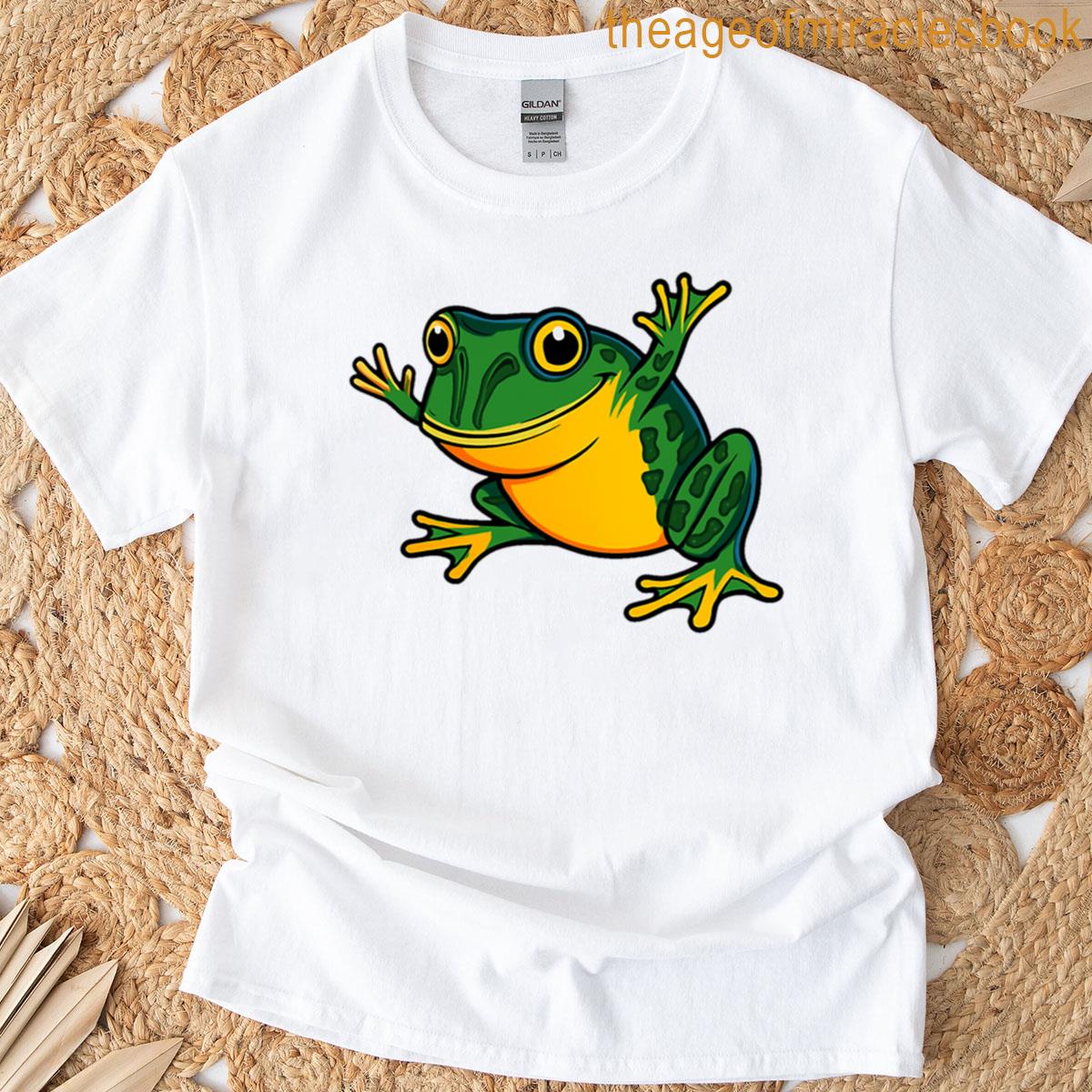 Funny Pacman Frog T-shirt