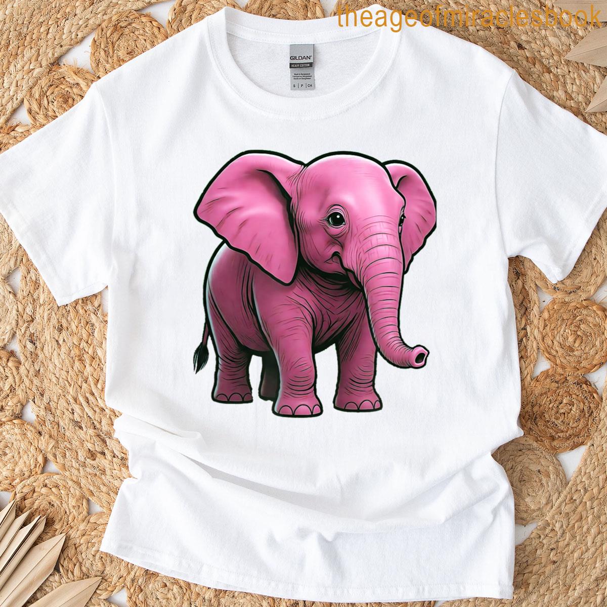 Hot Pink Elephant T-shirt