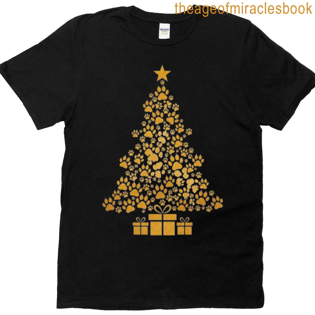 Minimal Paw Tree T-shirt