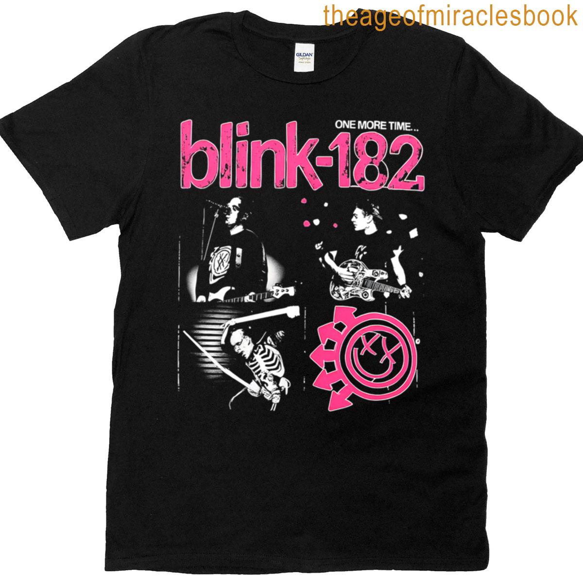 One More Time Blink 182 Silhouette T-shirt
