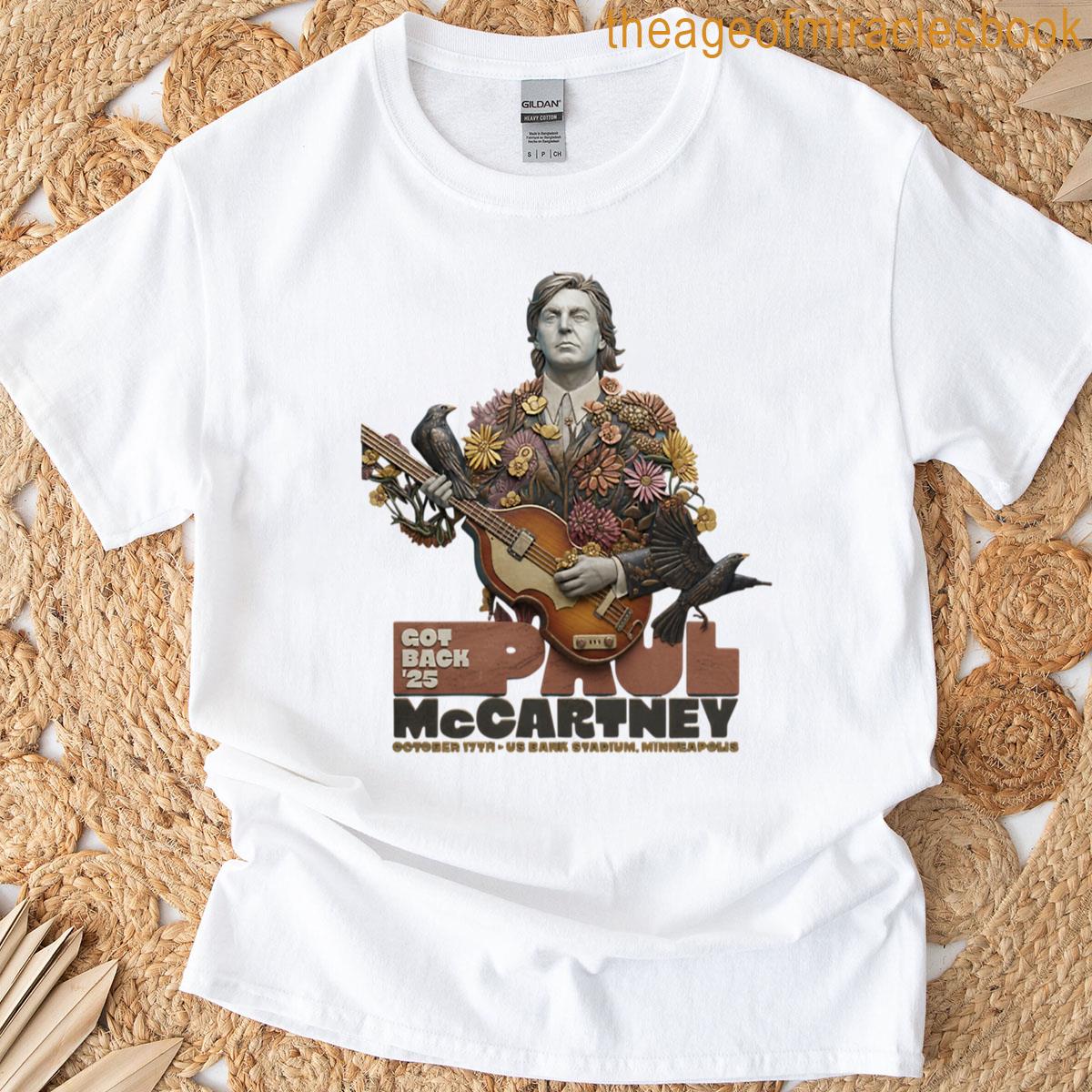 Paul Mccartney Got Back 2025 T-shirt