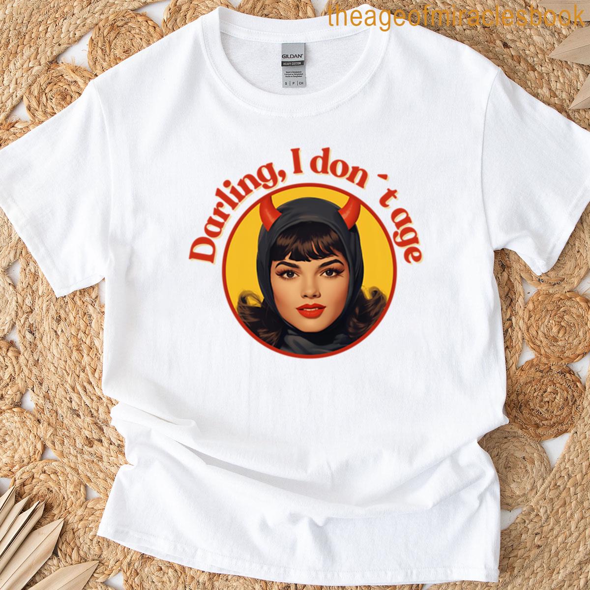 Retro Devil Girl T-shirt