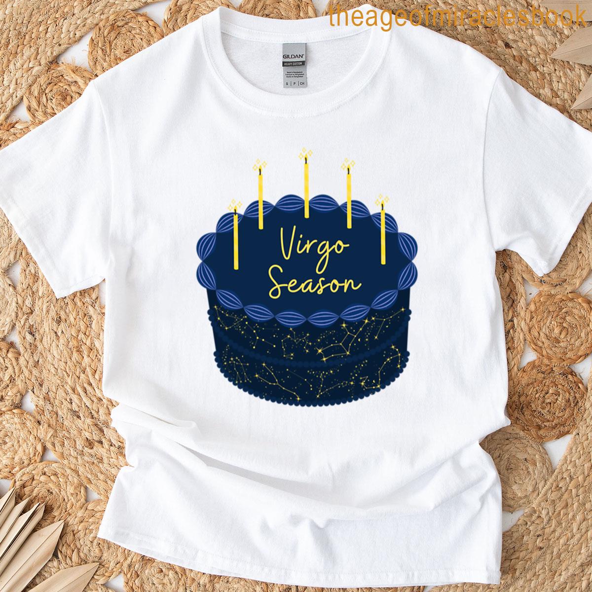 Virgo Birthday Cake T-shirt