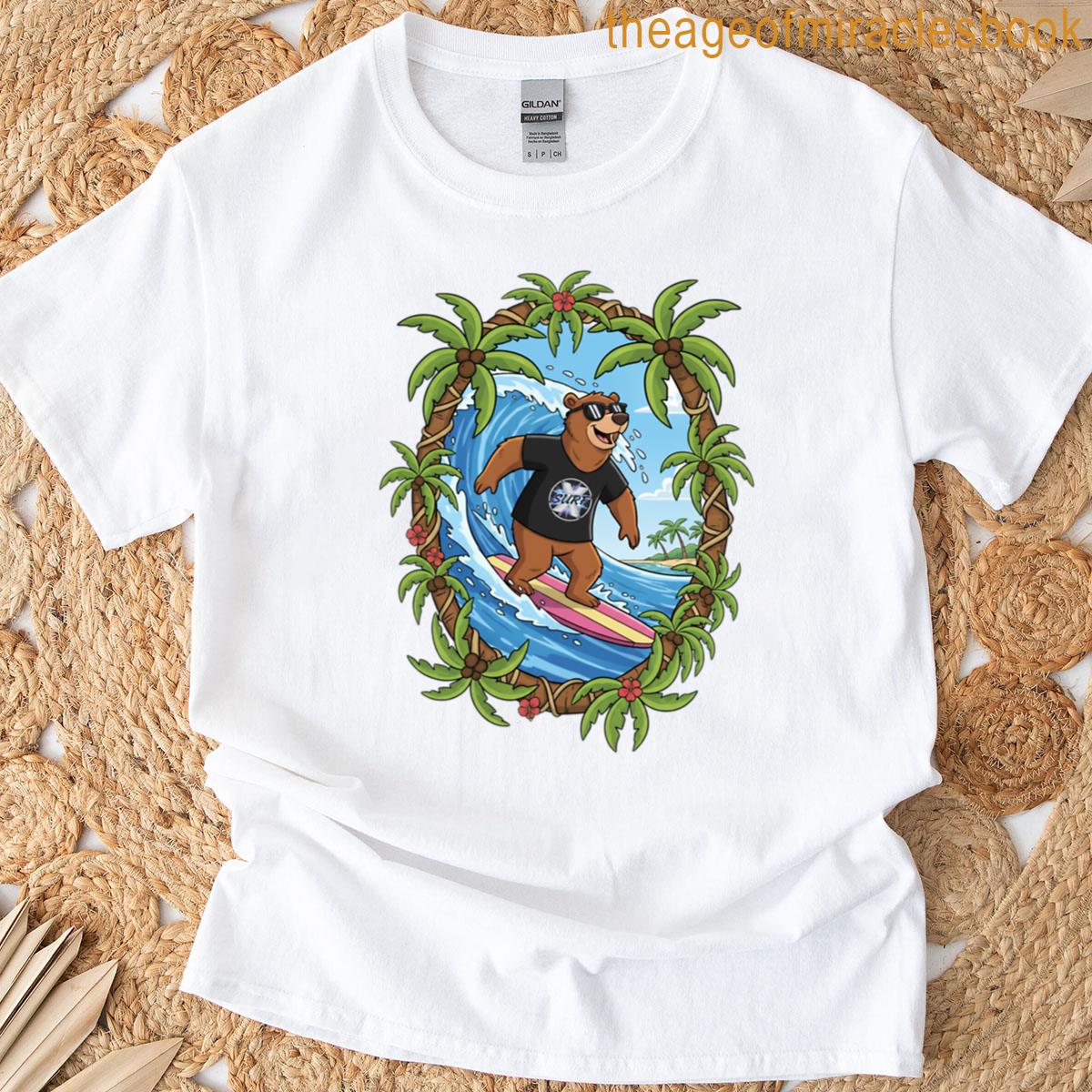X Surf Bear T-shirt