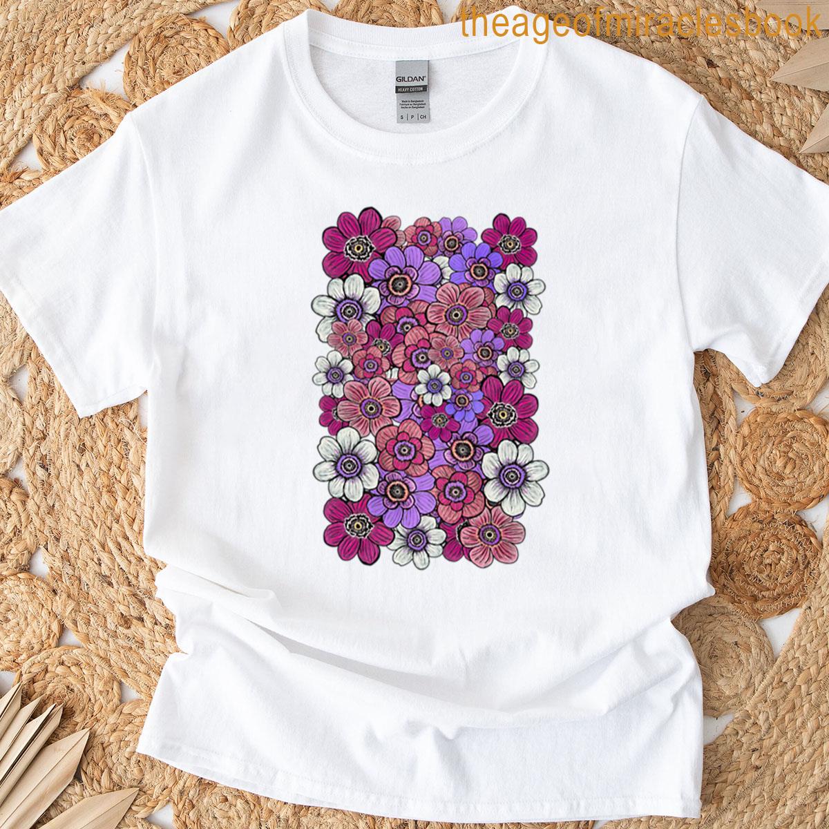Anemone Flower Explosion T-shirt