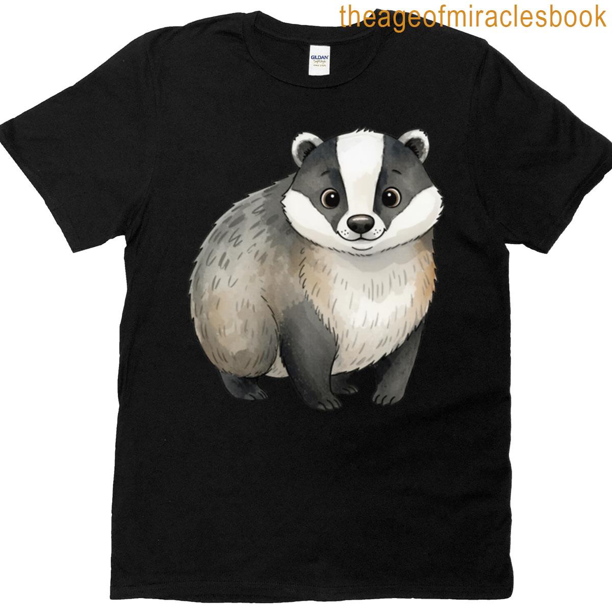 Badger Forest Animals T-shirt