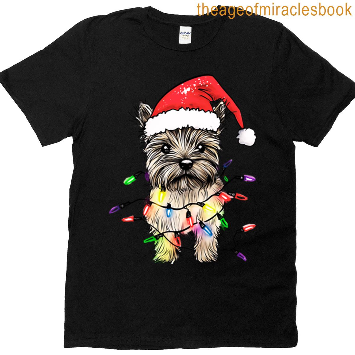 Cairn Terrier Christmas T-shirt