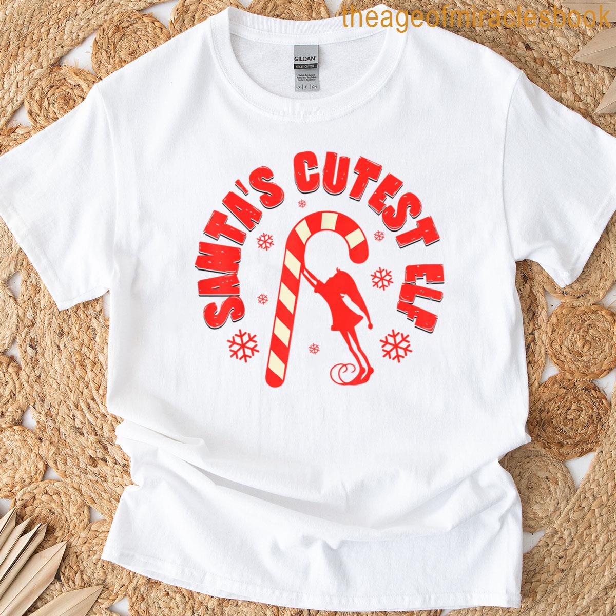 Christmas – Santa’s Cutest Elf T-shirt