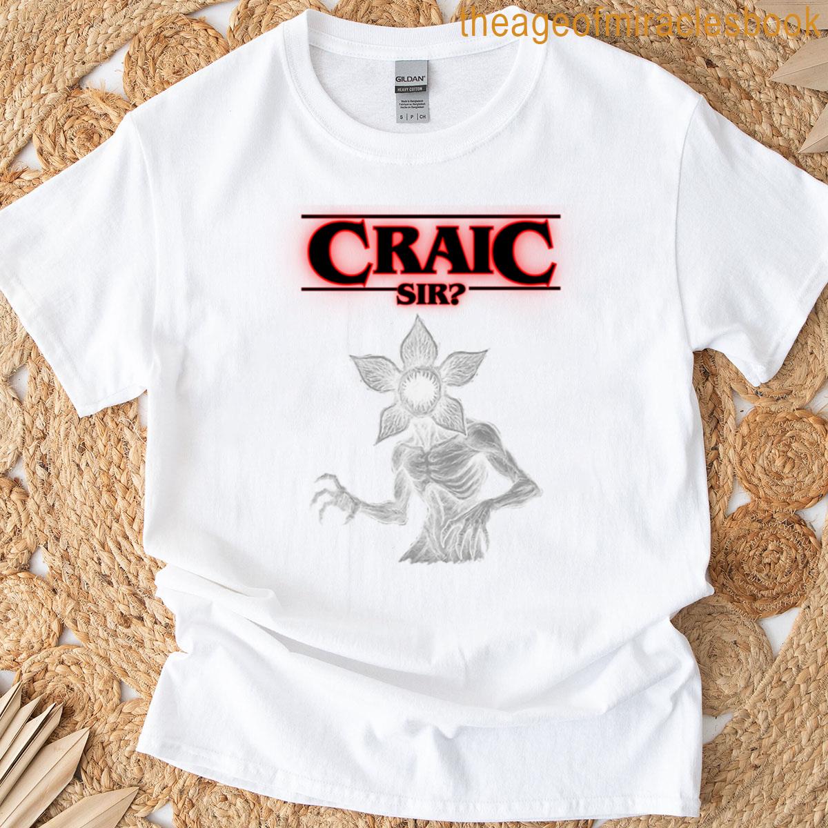 Craic Sir Stranger Things T-shirt