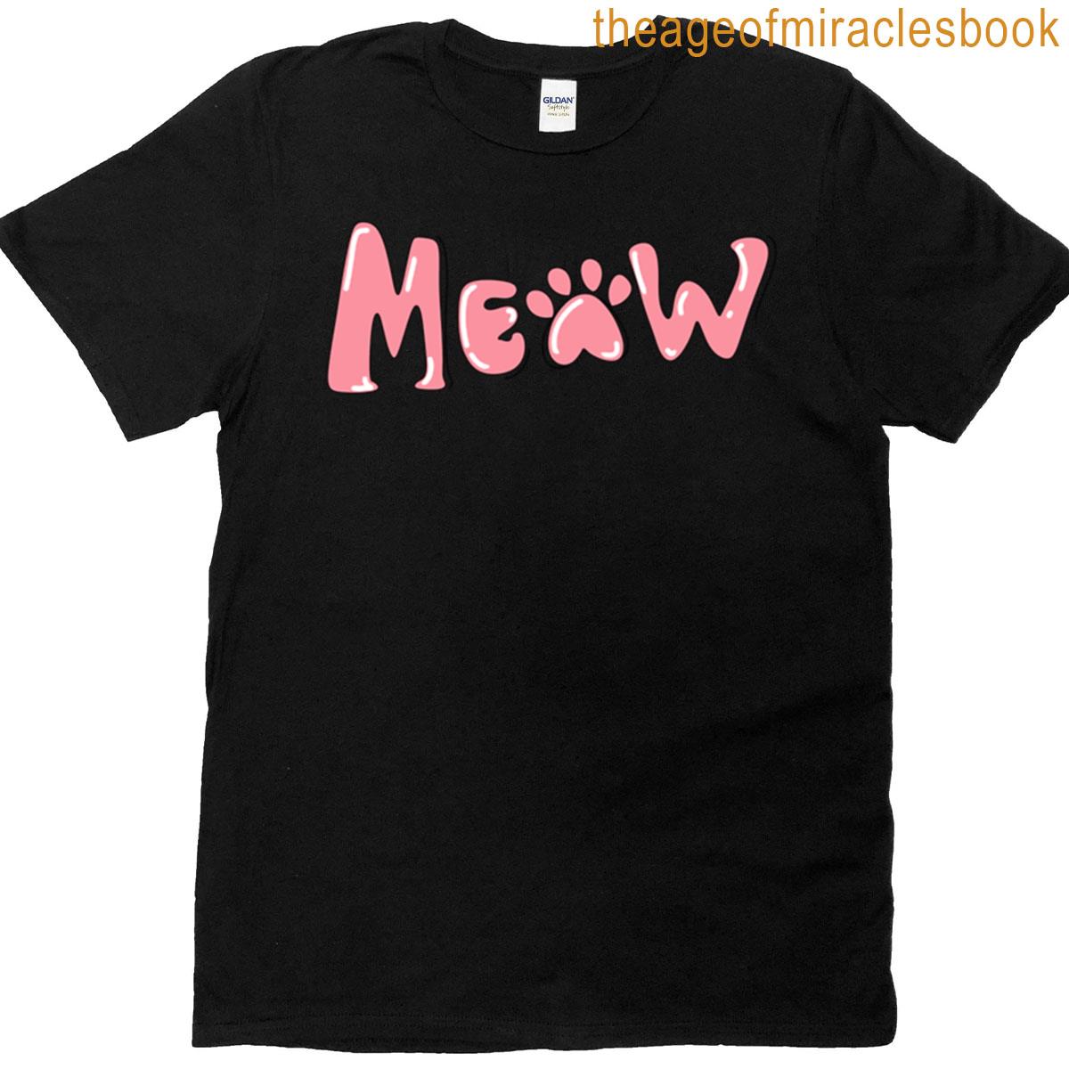 Cute Meow Cat T-shirt