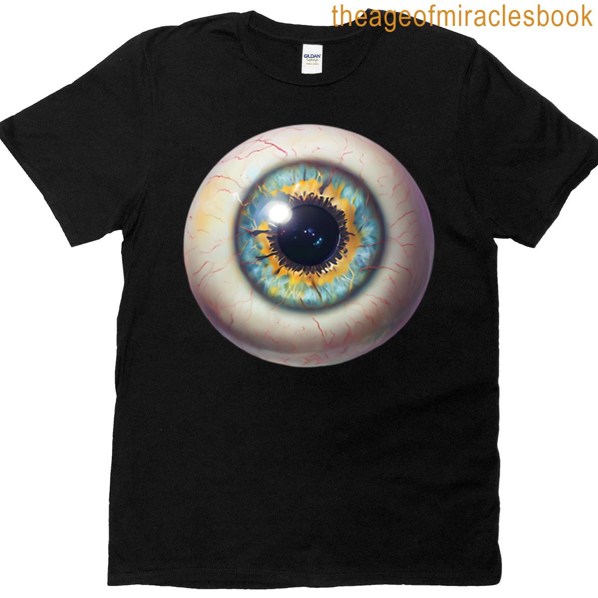 Eyeball With Yellow And Blue Iris T-shirt