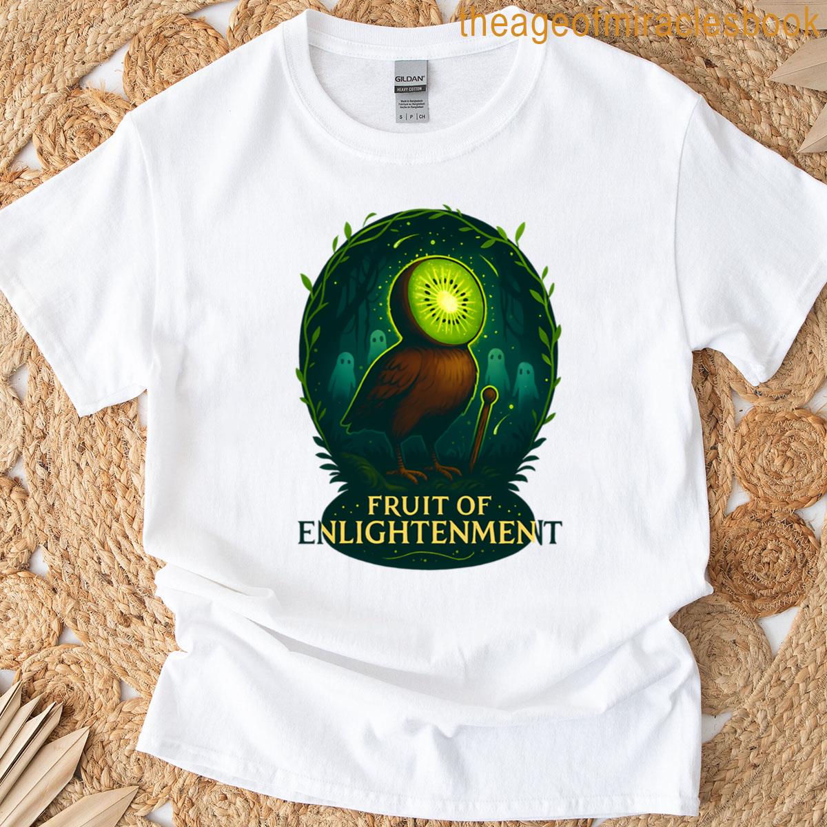 Fantasy Kiwi Bird Mystical Forest Spirits T-shirt