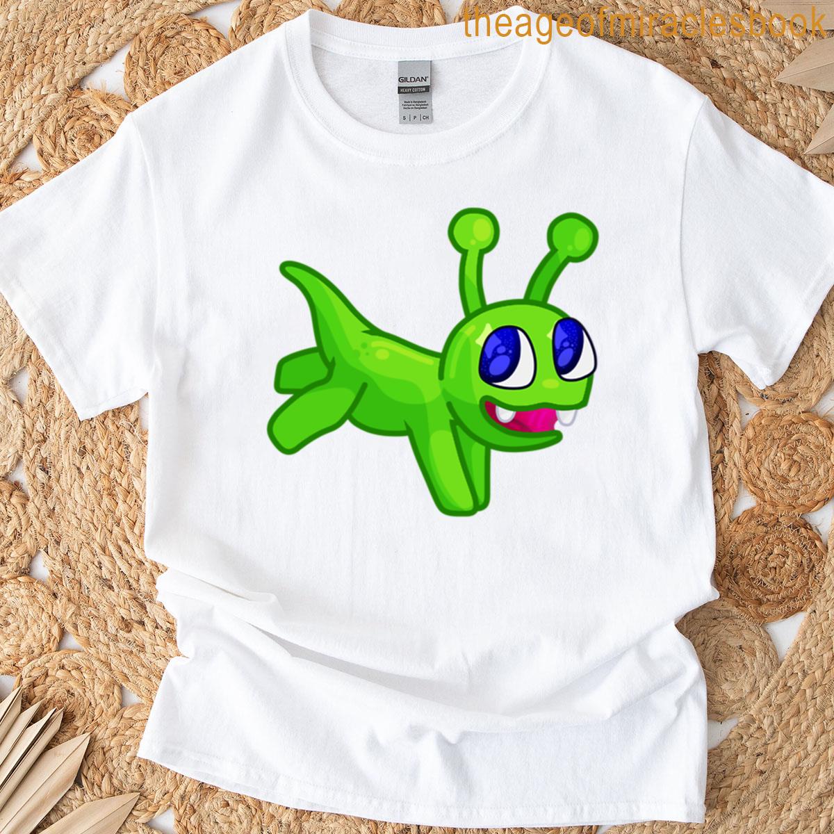 Green Crayon Creature T-shirt