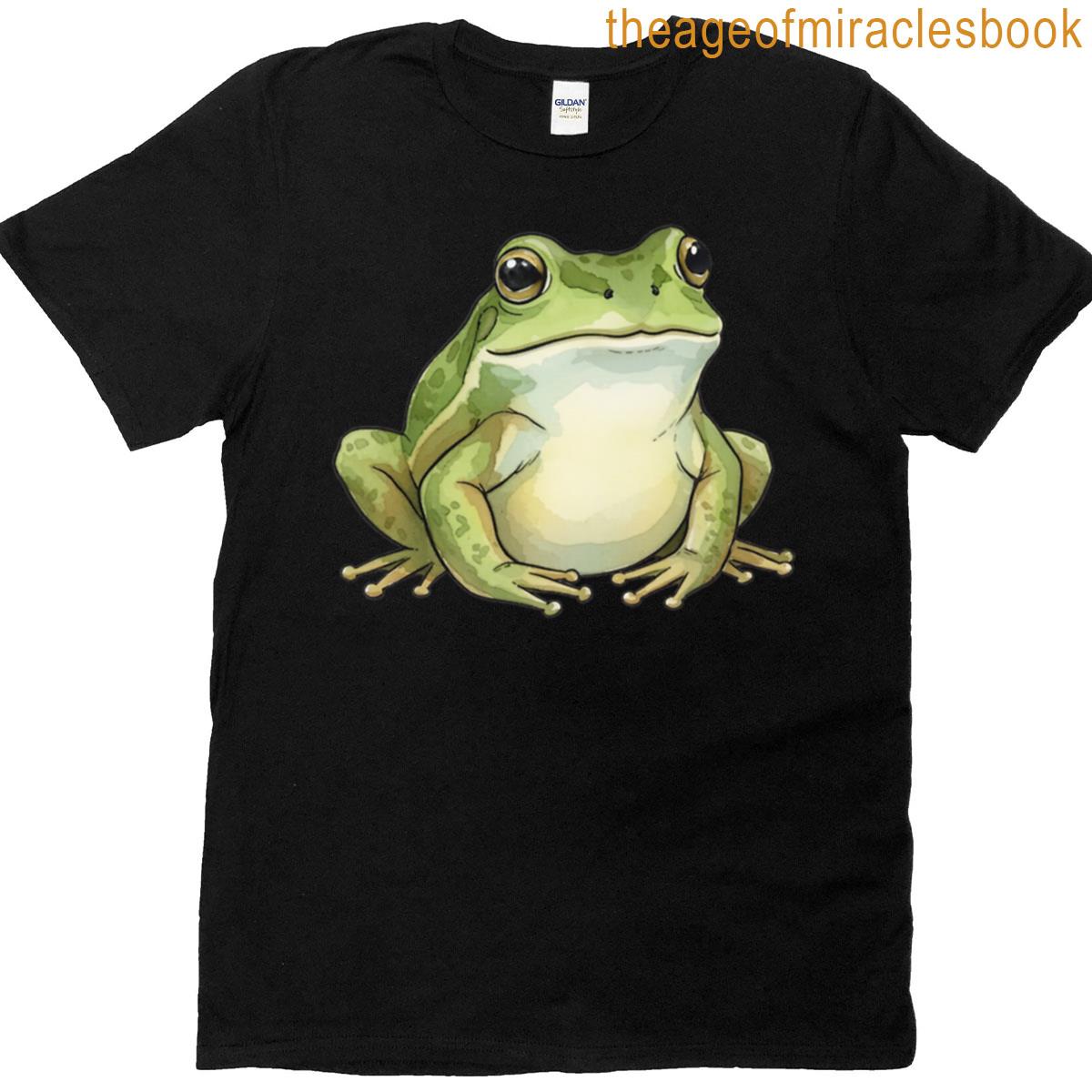 Green Frog Forest Animals T-shirt