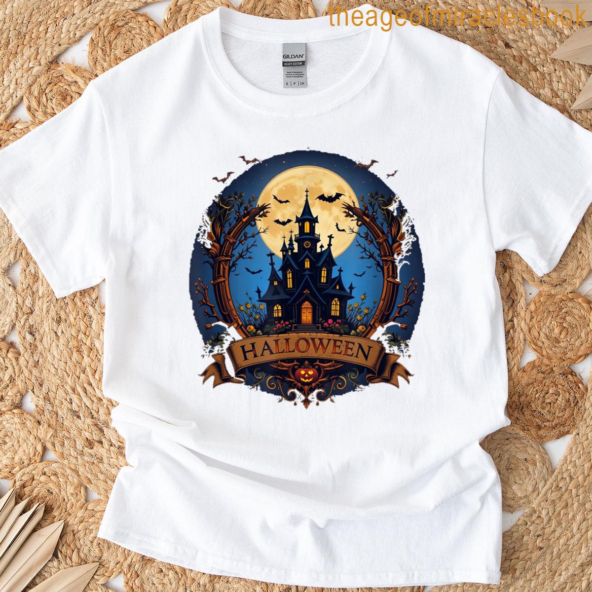 Halloween House Crest 1 T-shirt
