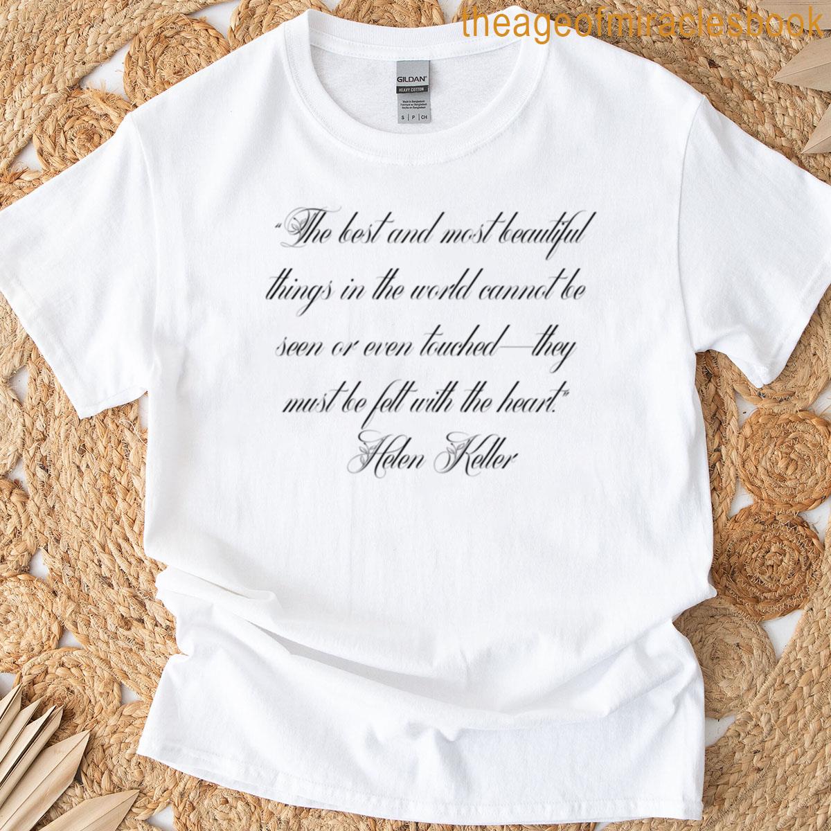 Helen Keller Quotes T-shirt