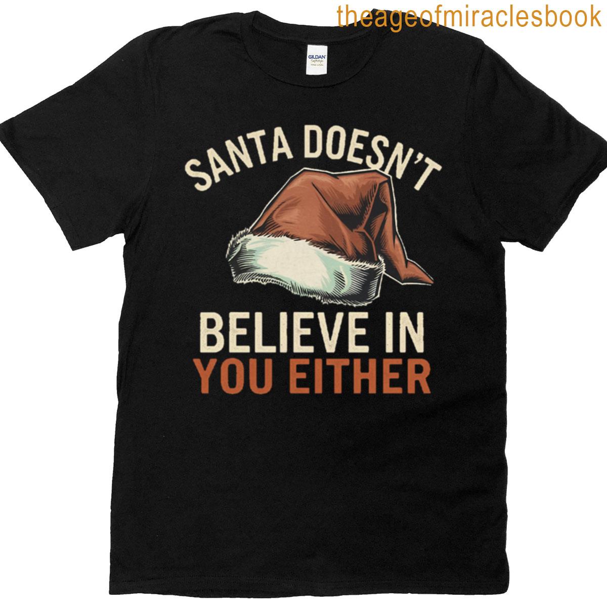 Inappropriate Christmas Believe T-shirt