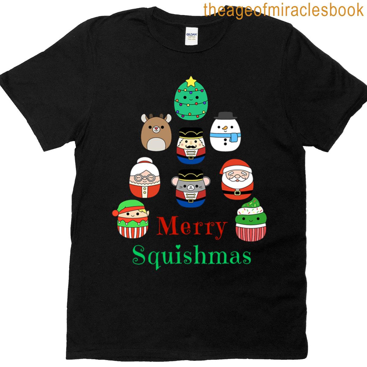 Merry Squishmas Christmas Squish Squad T-shirt