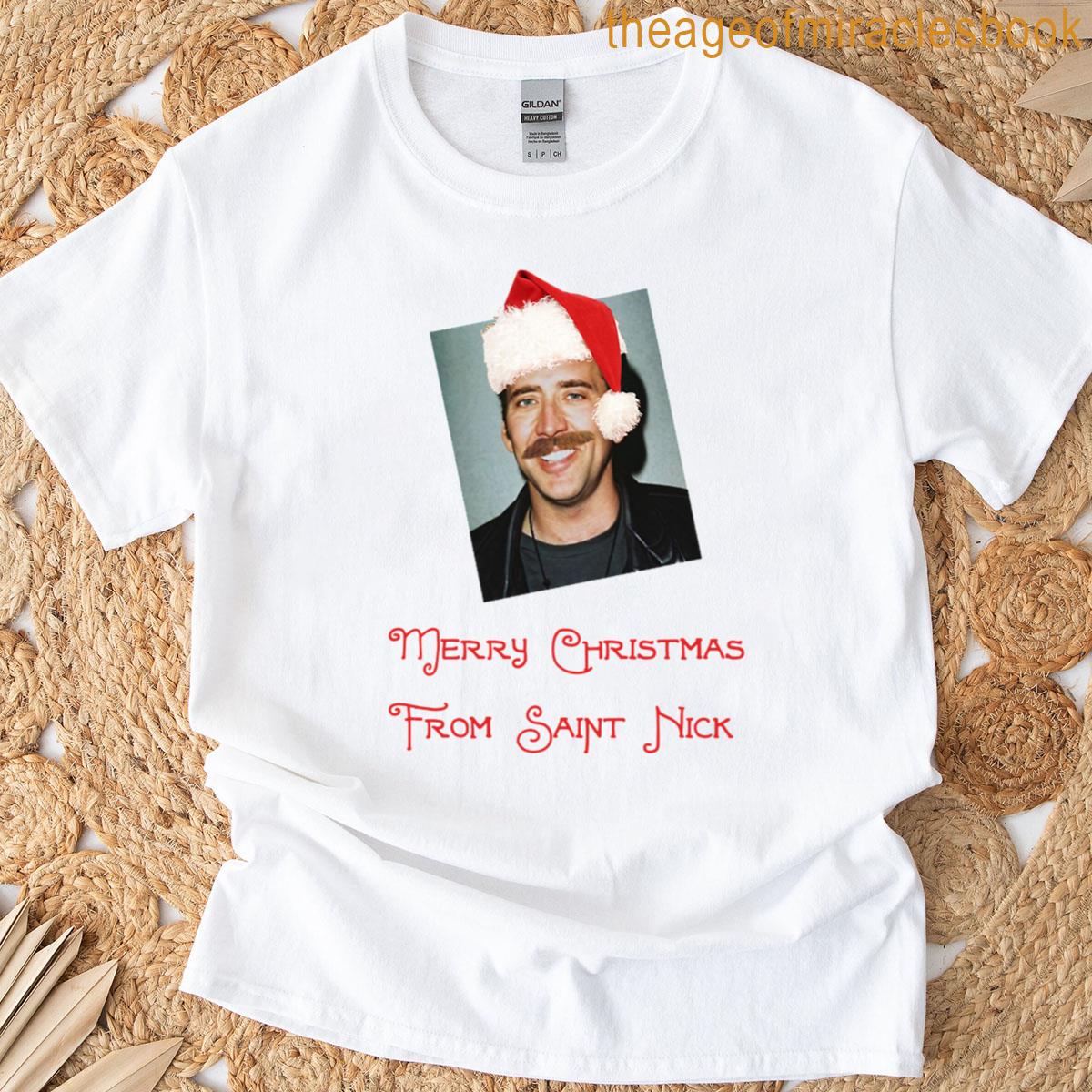 Saint Nicholas Cage Oversized T-shirt
