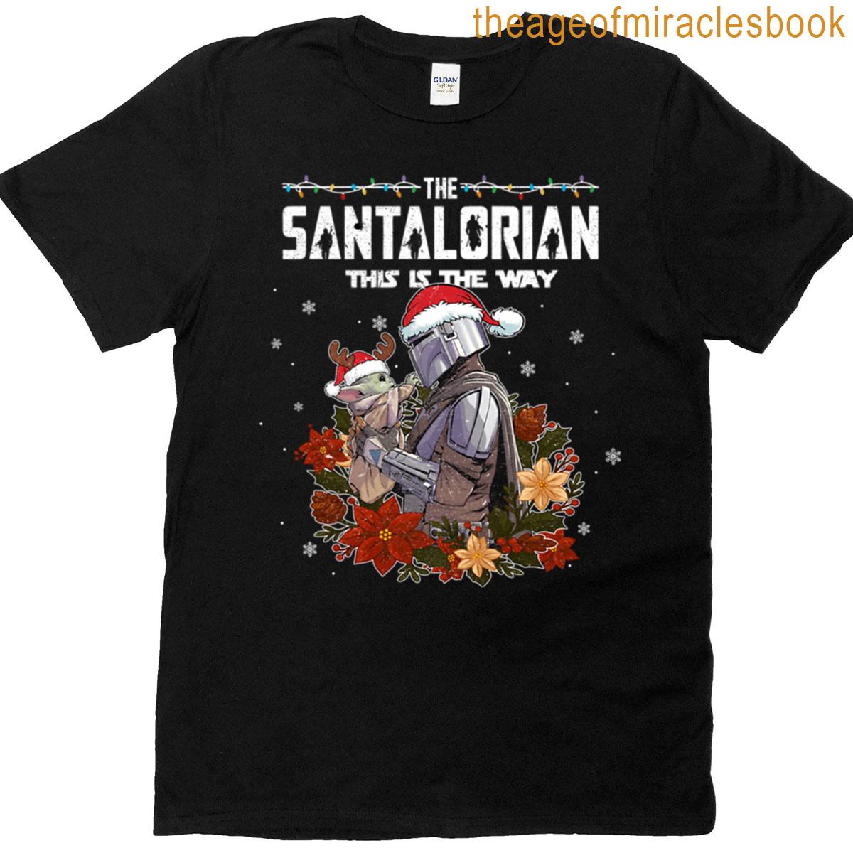 Santalorian Star Wars Christmas T-shirt