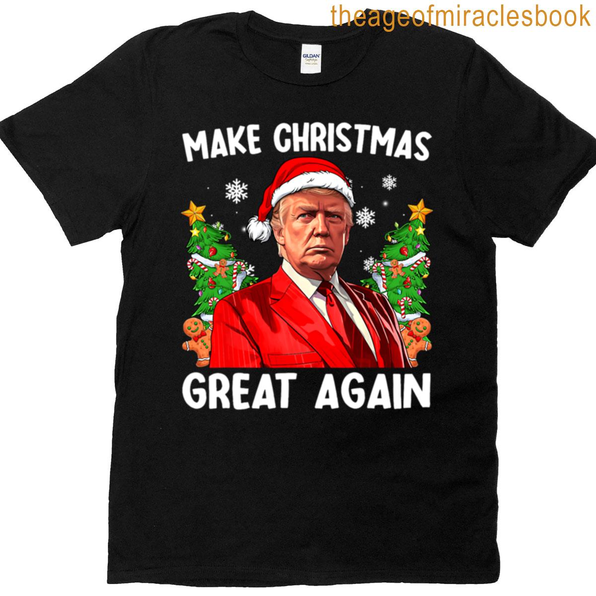 Trumps Christmas Maga T-shirt