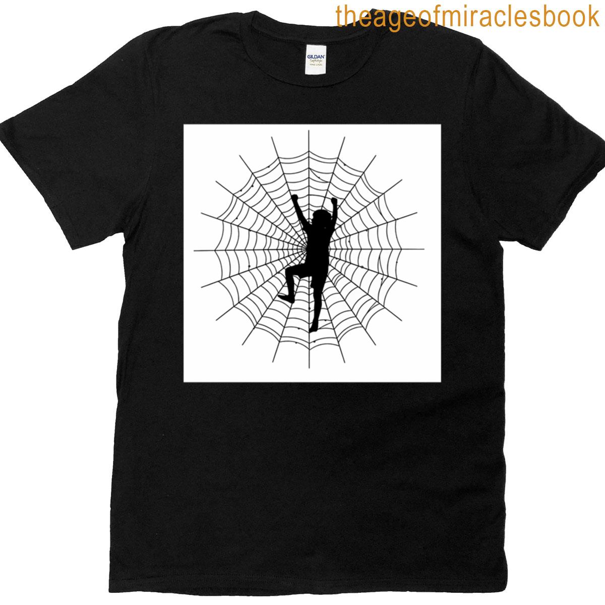 Web Black And White T-shirt