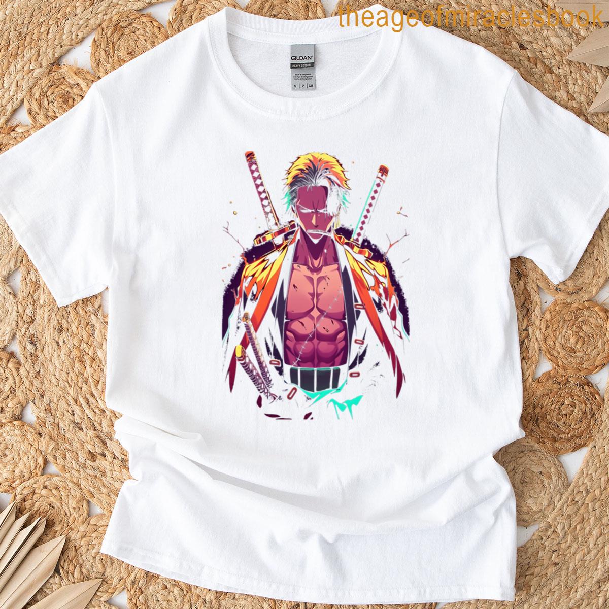 Zoro One Piece The Three Sword Master T-shirt