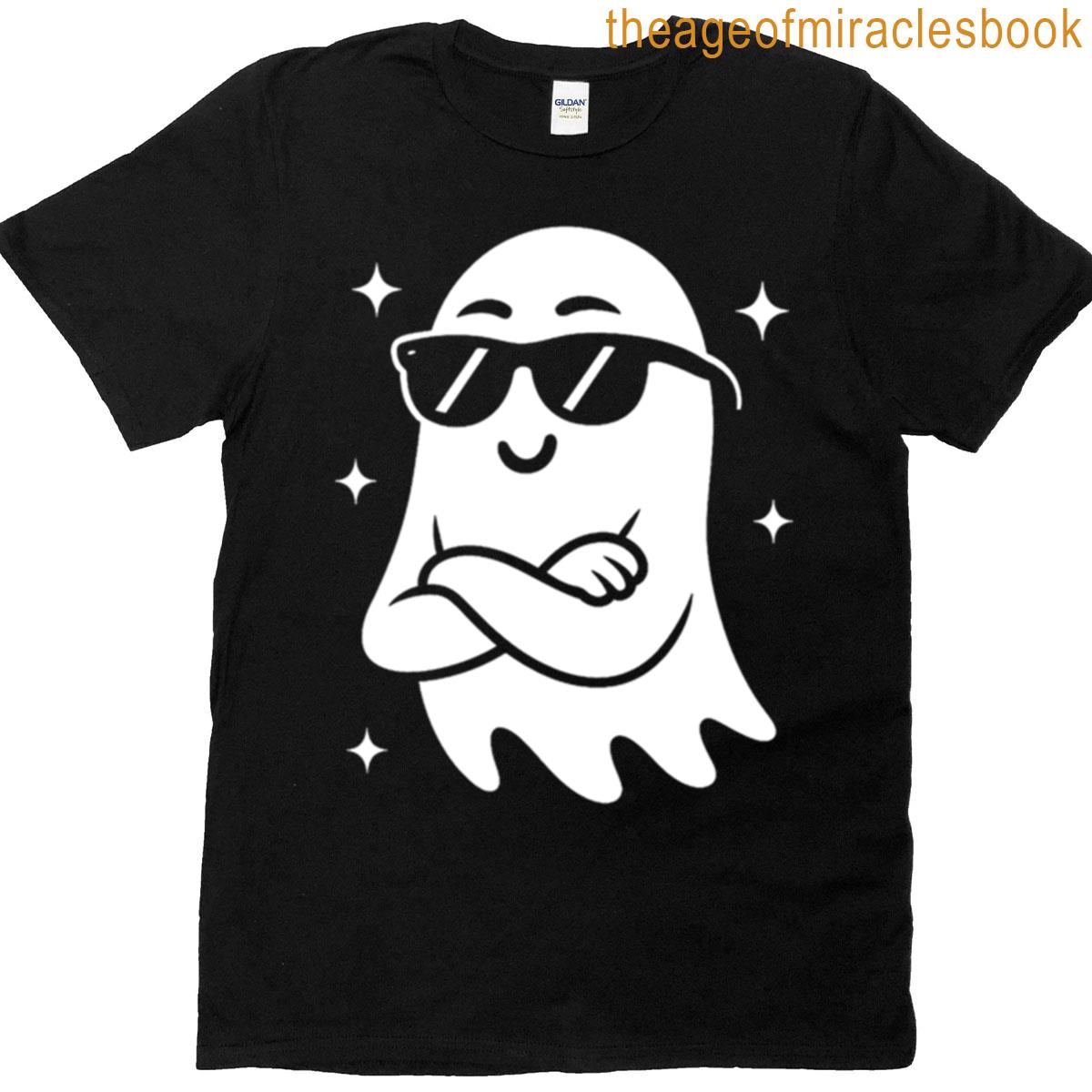 Cute Halloween Ghost Oversized T-shirt