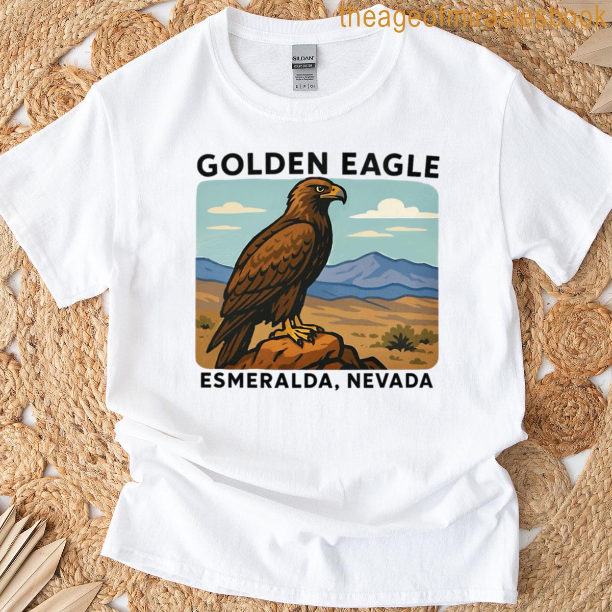 Esmeralda Nevada – Golden Eagle Oversized T-shirt